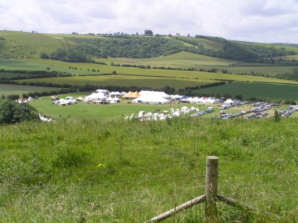 Chalke Valley History Festival on 30th June 2012 at Ebbesbourne Wake
