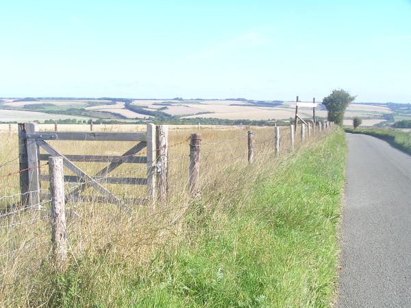 Sir Gawain's burial plot on 30th August 2020