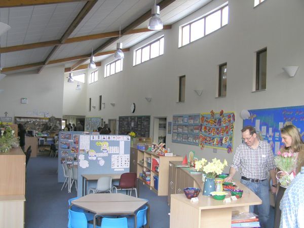Reception area on 21st March 2009
