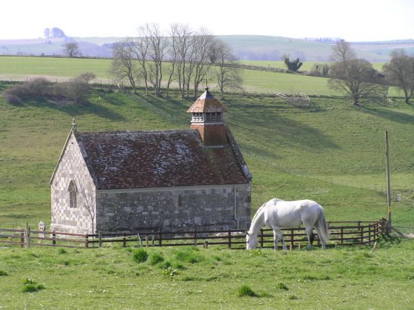 Fifield Bavant Church on 5th April 2009