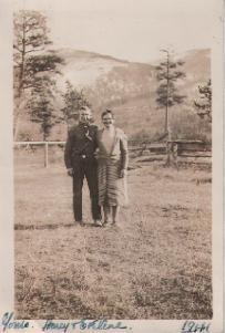 Harry Arnold and Eveline in 1941 in British Columbia