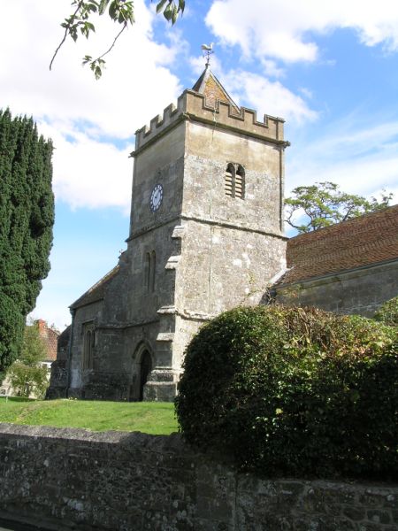 Bowerchalke Church on 7th September 2005