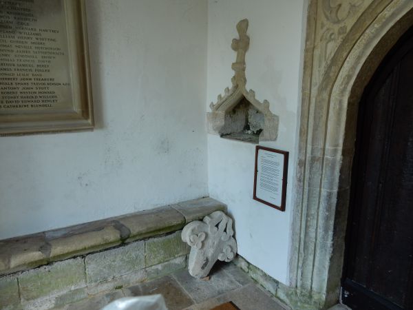 Stone Cross, probably from a grave