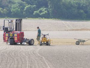 Levelling the pitch on 2nd July 2009