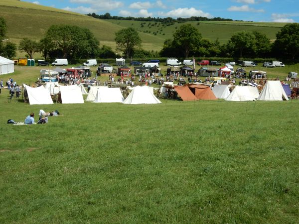 Chalke Valley History Festival on 2nd July 2017 at Church Bottom, Broad Chalke