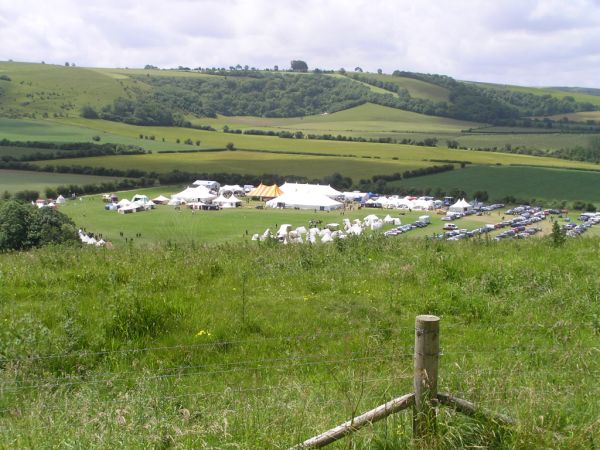 Chalke Valley History Festival on 30th June 2012 at Ebbesbourne Wake