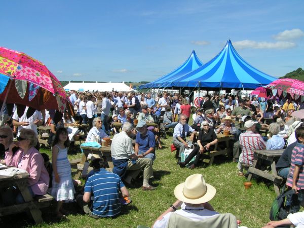 Chalke Valley History Festival on 29th June 2013 at Ebbesbourne Wake