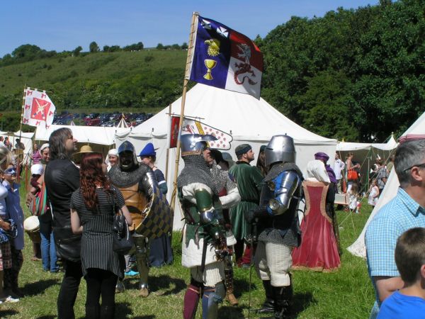 Chalke Valley History Festival on 29th June 2013 at Ebbesbourne Wake