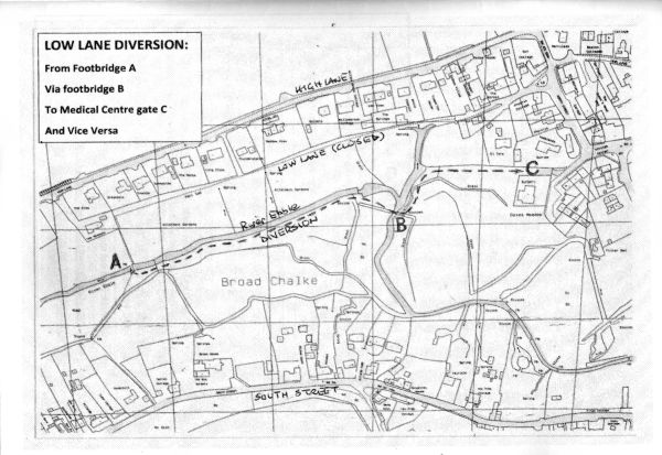 Diversion map