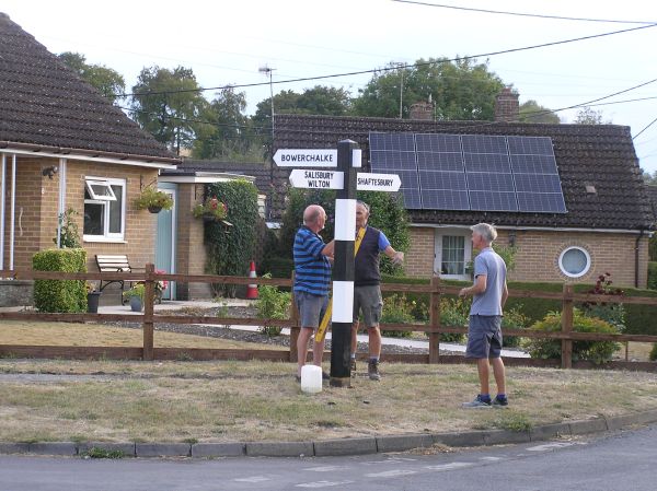 New signpost on 25th August 2026<