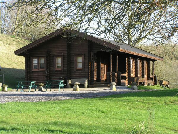 Stoke Farm log cabin on 6th February 2008