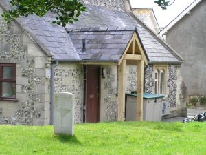 Rear porch on 13th April 2013