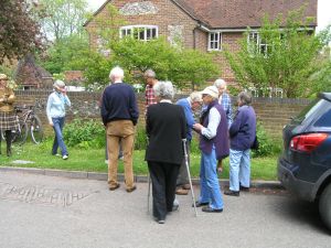 The crowd on 31st May 2013 at Robert Fry's retirement