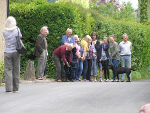 The crowd on 31st May 2013 at Robert Fry's retirement